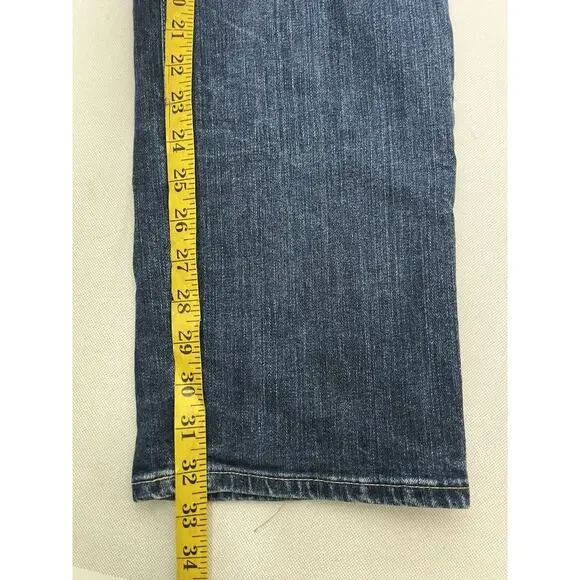 AG Adriano Goldschmied Men Jeans 38 Blue Denim The Graduate Tailored Leg